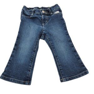 Gymboree Jeans Girls Size 12-18 Months Blue Denim  Stretch